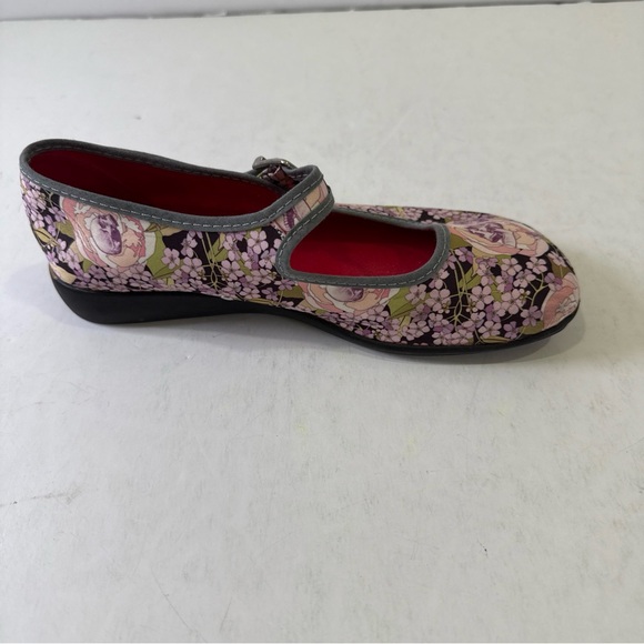 Hot Chocolate Chocolaticas Mary Jane Flor La Muerte Day of Dead Flats US Size 6 - Picture 4 of 13